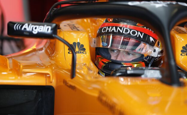 Albert Park, Melbourne, Australia. Saturday 24 March 2018. Stoffel Vandoorne, McLaren MCL33 Renault.