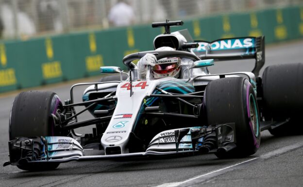 Formula One - Mercedes-AMG Petronas Motorsport, Australian GP 2018. Lewis Hamilton