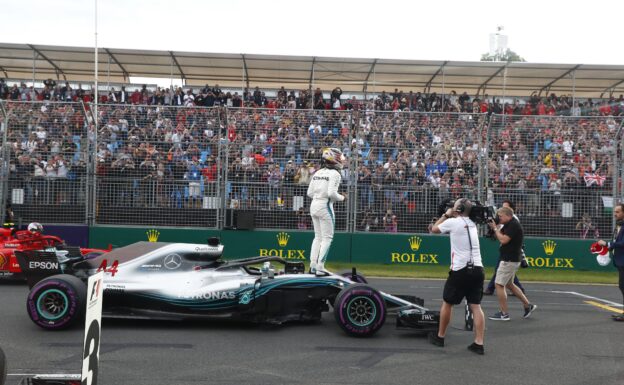 Formula One - Mercedes-AMG Petronas Motorsport, Australian GP 2018. Lewis Hamilton