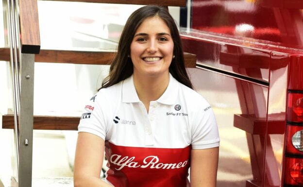 Tatiana-Calderon Sauber testdriver