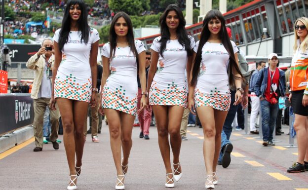 Sahara Force India F1 Team Speed Divas. Monaco Grand Prix, Saturday 25th May 2013. Monte Carlo, Monaco.