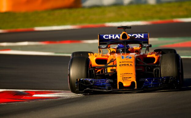 Fernando Alonso McLaren Circuit de Catalunya, Barcelona, Spain. Friday 09 March 2018.