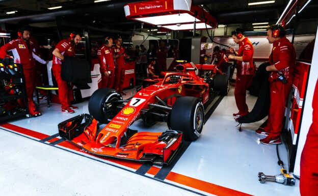 Kimi Raikkonen Ferrari Chinese GP F1/2018