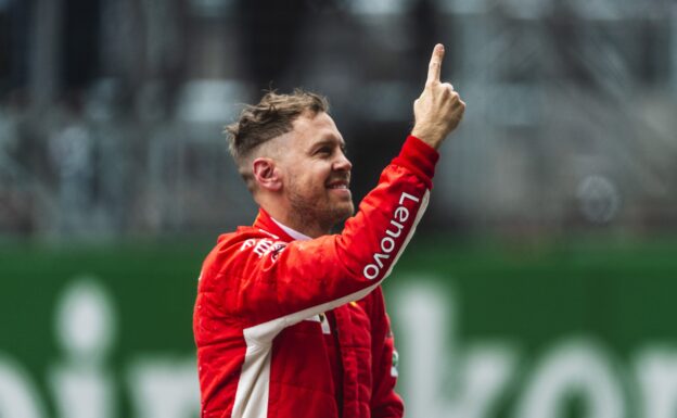 Sebastian Vettel Ferrari Chinese GP F1/2018