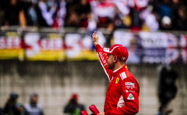 Sebastian Vettel Ferrari Chinese GP F1/2018