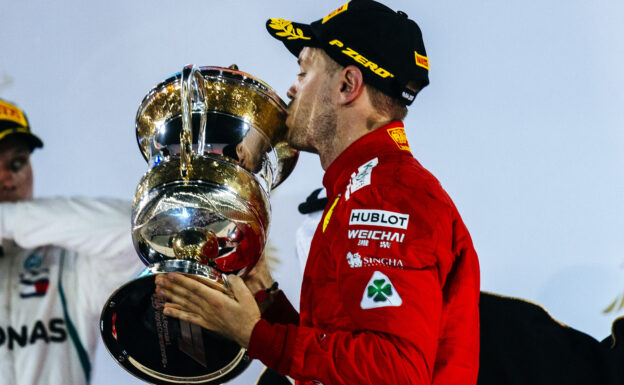 Sebastian Vettel winner Bahrain GP F1/2018