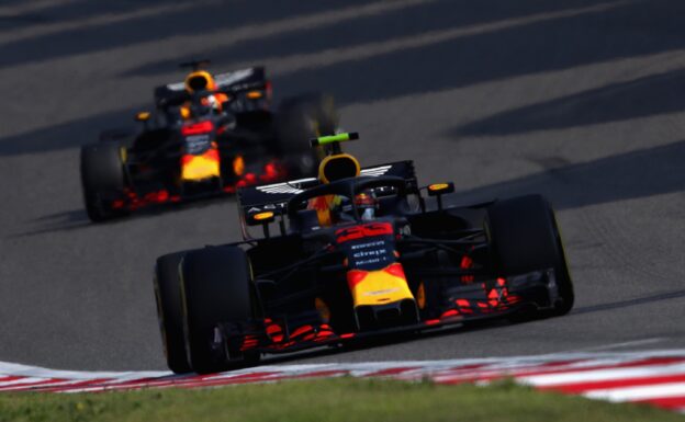 Red Bull on track Chinese GP F1/2018