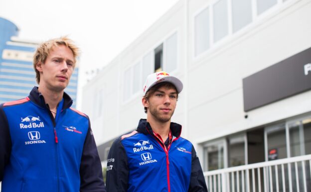 Hartley, Gasly & Tost comment as track spectator