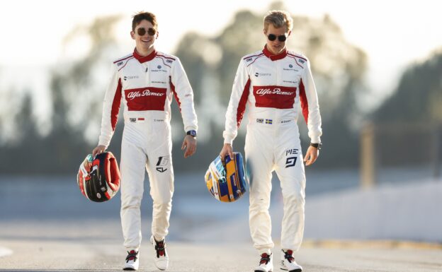 Charles Leclerc & Marcus Ericsson Sauber 2018