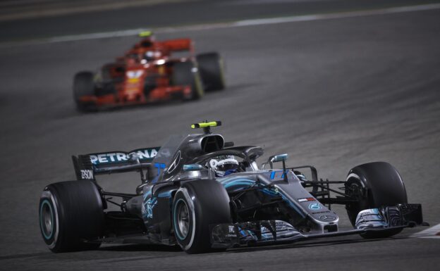 Formula One - Mercedes-AMG Petronas Motorsport, Bahrain GP 2018. Valtteri Bottas