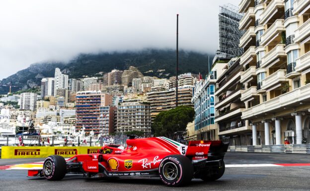 Sebastian Vettel Ferrari Monaco GP F1/2018