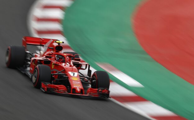 Kimi Raikkonen Ferrari 2018 Spanish Grand Prix