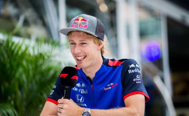 Brendon Hartley of Scuderia Toro Rosso during previews ahead of the Monaco GP 2018.