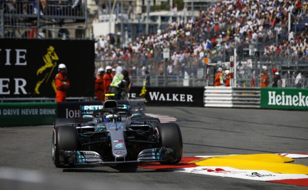 Formula One - Mercedes-AMG Petronas Motorsport, Monaco GP 2018. Valtteri Bottas