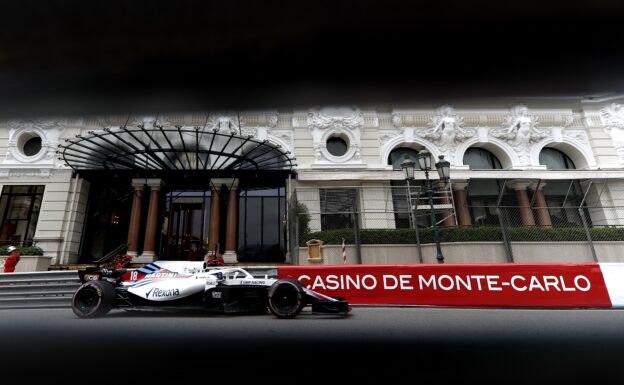 Monte Carlo, Monaco 2018. Lance Stroll, Williams FW41 Mercedes.