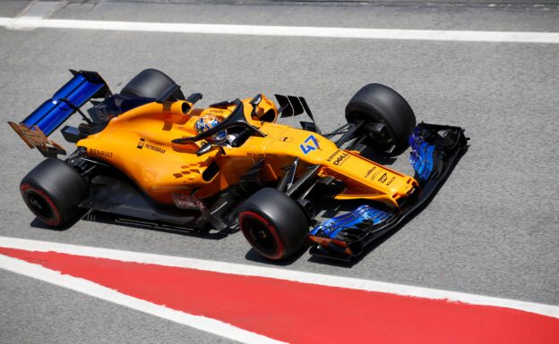 Circuit de Catalunya-Barcelona, Spain Wednesday 16 May 2018. Lando Norris, McLaren MCL33 Renault.