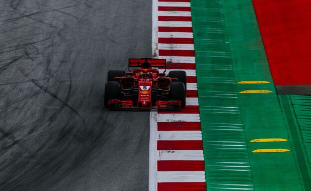 Sebastian Vettel Ferrari Austrian GP F1/2018