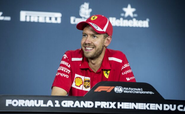 Sebastian Vettel Ferrari Canadian GP F1/2018