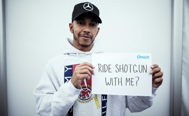 Ride Shotgun with Lewis Hamilton at the US GP!