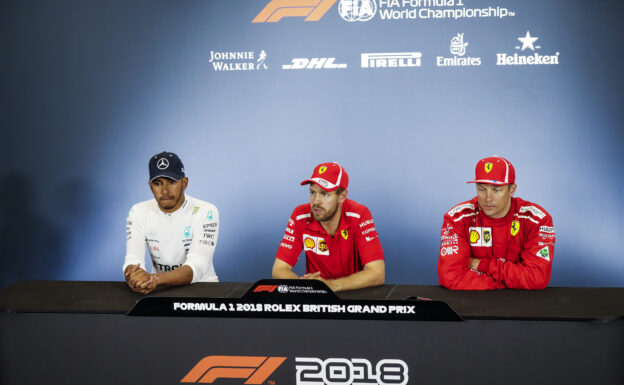 Post-Race press conference transcript Britain 2018