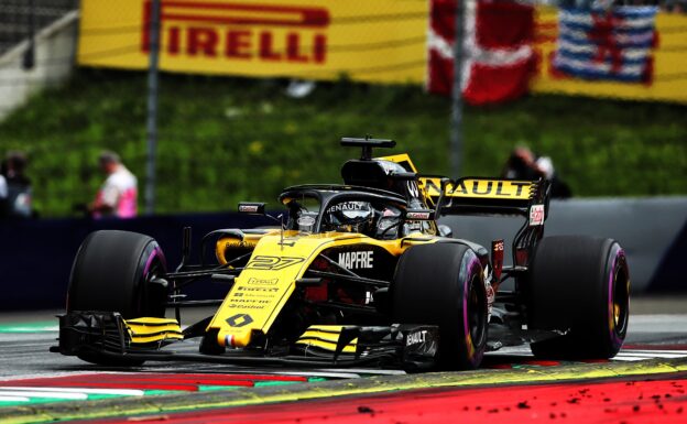 Nico Hulkenberg (GER) Renault Sport F1 Team RS18. Austrian Grand Prix, Saturday 30th June 2018. Spielberg, Austria.