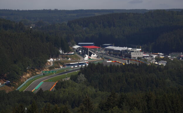 Lap times 1st practice 2018 Belgian F1 Grand Prix