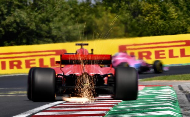 Ferrari obstructing camera view in Singapore