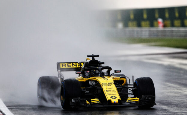 Nico Hulkenberg (GER) Renault Sport F1 Team RS18. Hungarian Grand Prix, Saturday 28th July 2018. Budapest, Hungary.