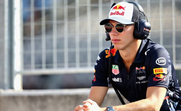 Pierre Gasly of France and Red Bull Racing.