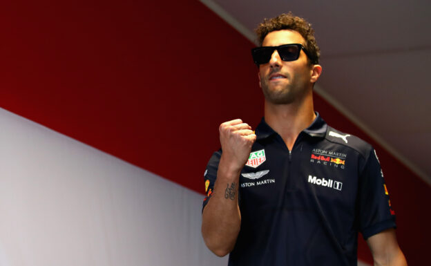 Daniel Ricciardo of Australia and Red Bull Racing walks in the Paddock after practice for the Formula One Grand Prix of Hungary at Hungaroring on July 27, 2018 in Budapest, Hungary.