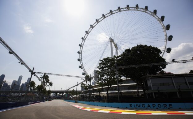 Lap times 1st practice 2018 Singapore F1 Grand Prix