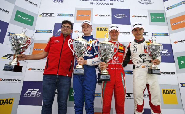 Triple F3 race win for Mick Schumacher