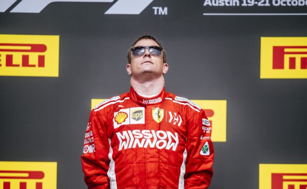 Raikkonen happy to leave Ferrari after win