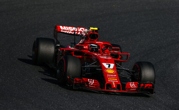 Kimi Raikkonen Ferrari Japanese GP F1/2018