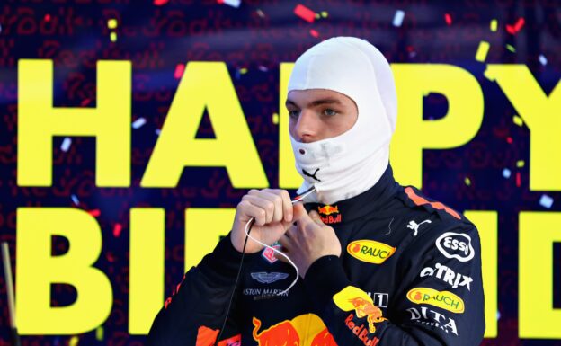 Max Verstappen of Netherlands and Red Bull Racing prepares to drive in the garage before the Formula One Grand Prix of Russia at Sochi Autodrom on September 30, 2018 in Sochi, Russia.