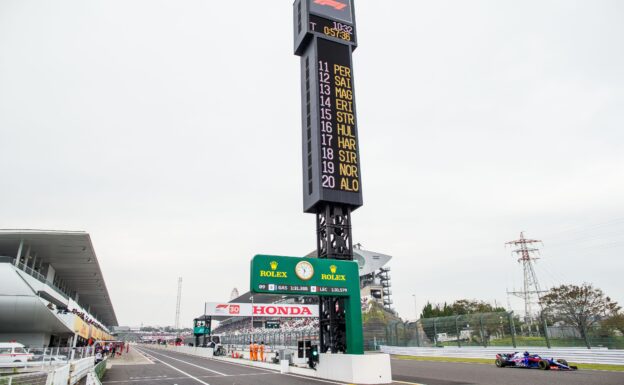 Starting Grid 2018 Japanese F1 GP