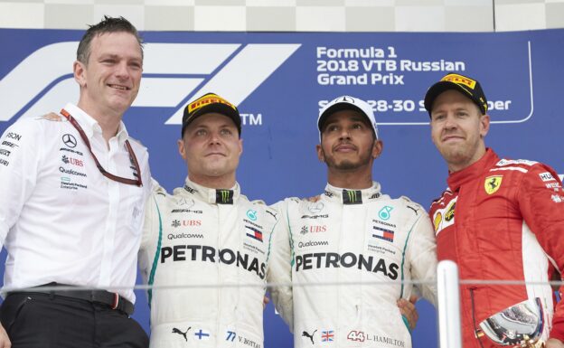 Race Results 2018 Russian F1 Grand Prix