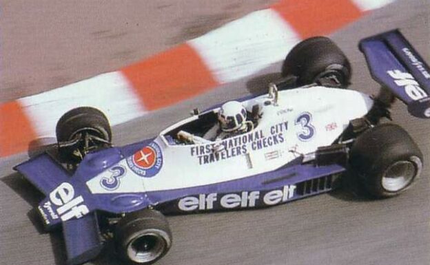 Tyrrell 008 driven by Didier Pironi at Monaco (1978)