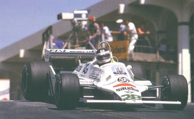 Williams FW07 driven by Carlos Reutemann in Long Beach (1980)