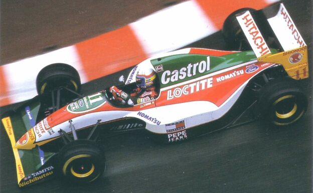 Lotus 107 driven by Alex Zanardi in Monaco (1993)