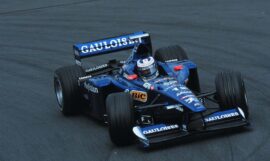 Jarno Trull driving the Prost AP01 (1998)