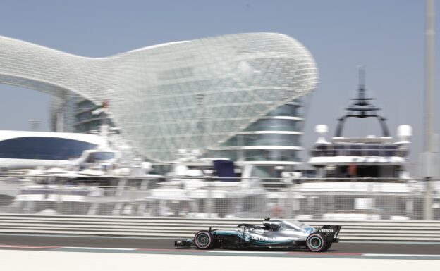 Formula One - Mercedes-AMG Petronas Motorsport, Abu Dhabi GP 2018. Valtteri Bottas