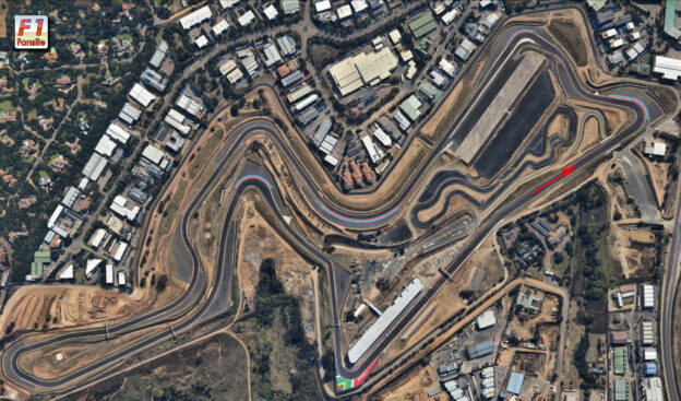 Kyalami circuit layout