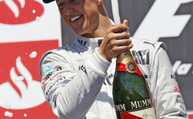 Schumi spend 50th birthday in Mallorca