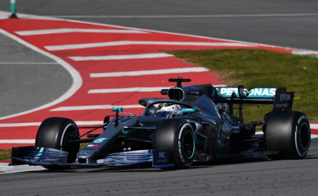 Valtteri Bottas, Mercedes-AMG F1 W10 EQ Power+ during the Barcelona February testing at Circuit de Barcelona-Catalunya (2019)