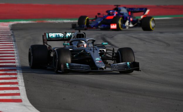 Lewis Hamilton, Mercedes-AMG F1 W10 EQ Power+ during the Barcelona February testing at Circuit de Barcelona-Catalunya on February 20, 2019