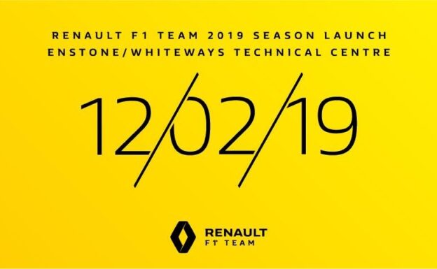 Renault F1 car launch 2019