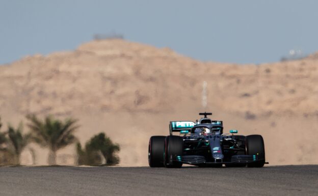 Mercedes Beat the Heat in Bahrain Desert