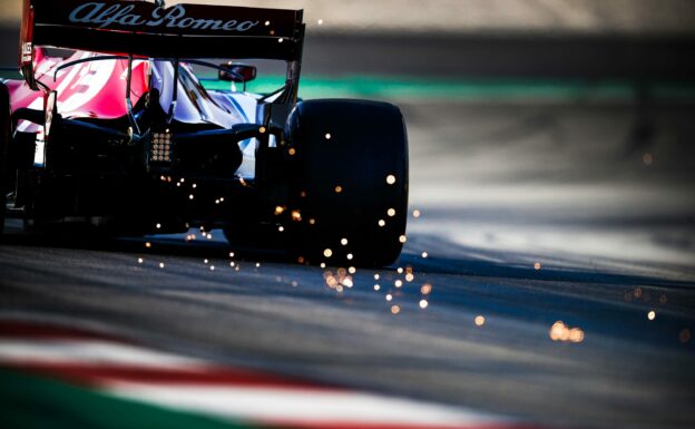 Kimi Raikkonen Alfa Romeo testing Catalunya F1/2019