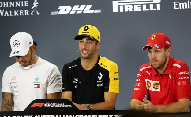 Ricciardo rules out replacing Vettel